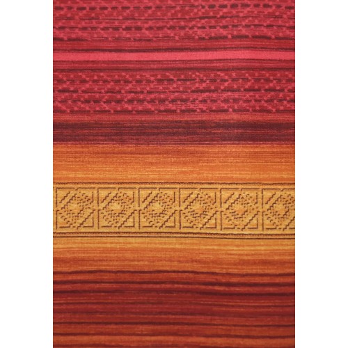 TELO ARREDO COPRITUTTO GRAN FOULARD COPRILETTO COPRIDIVANO  TESSUTO INCAS BORDEAUX