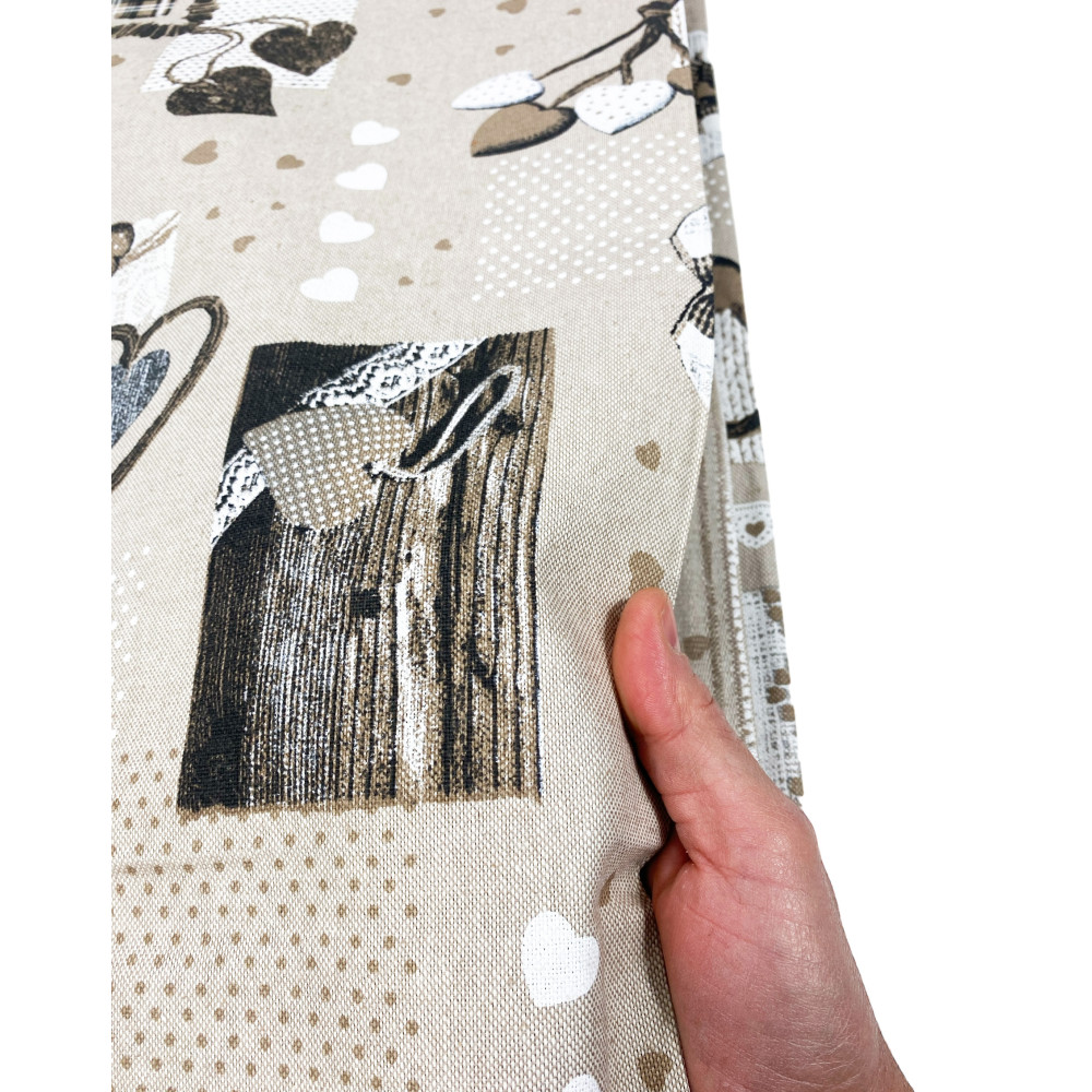 TELO ARREDO Copritutto GRAN FOULARD Copriletto COPRIDIVANO Tessuto MIROS HOLLY BEIGE