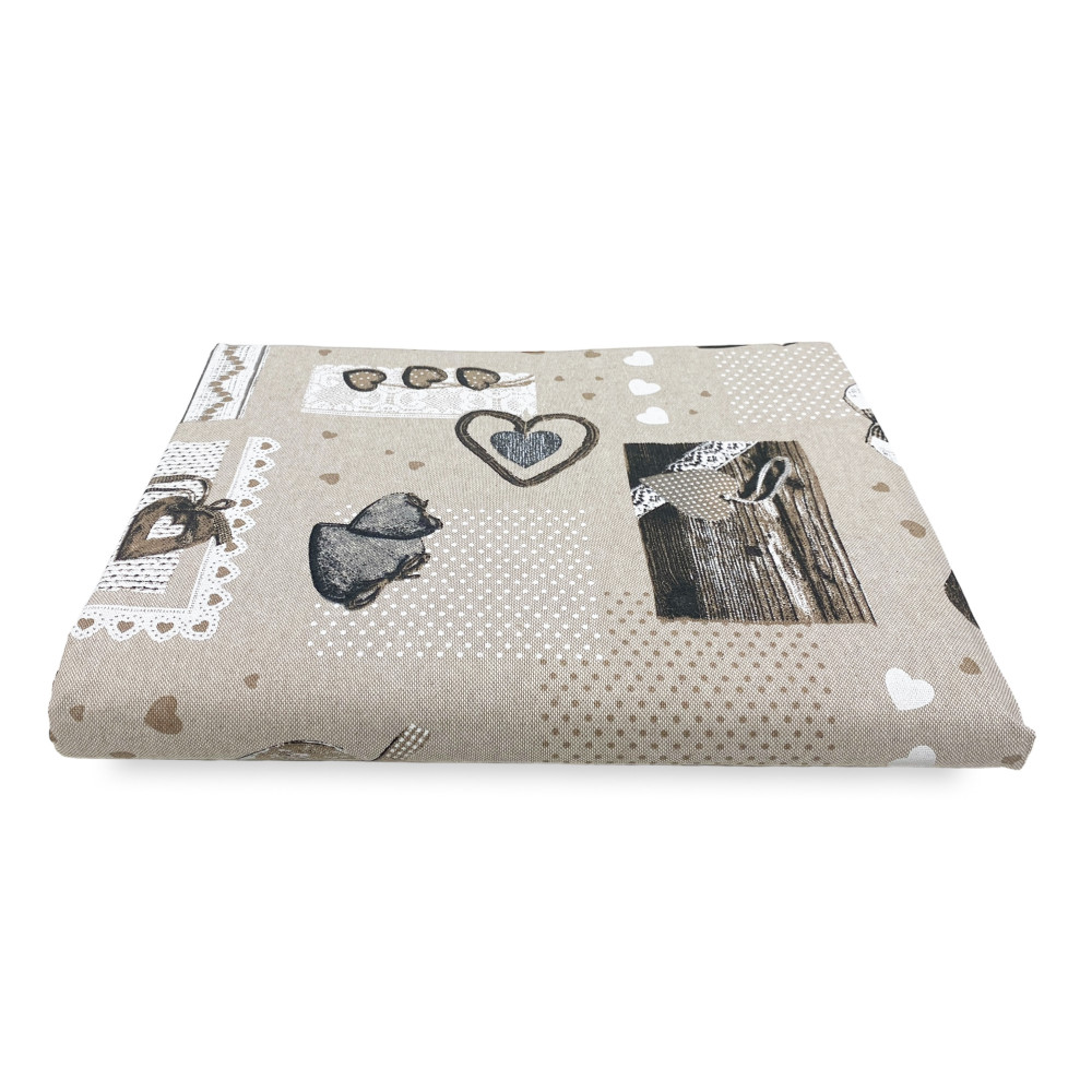 BEZUG Copritutto GRAN SCARF Tagesdecke SOFA BEZUG Stoff MIROS HOLLY BEIGE