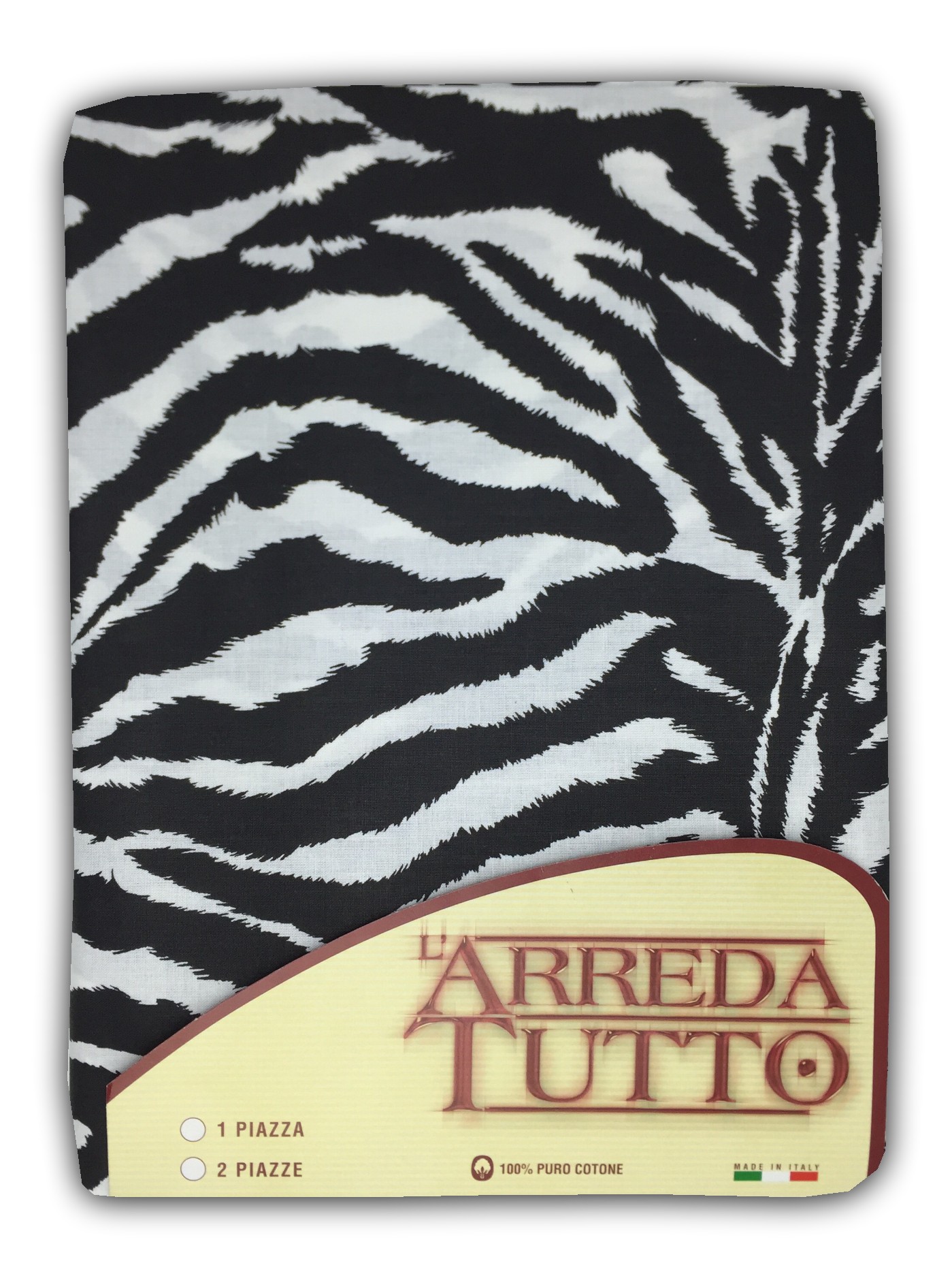TOWEL Furnishing COPRITUTTO Gran Foulard BEDSPREAD Sofa cover ZEBRA FABRIC