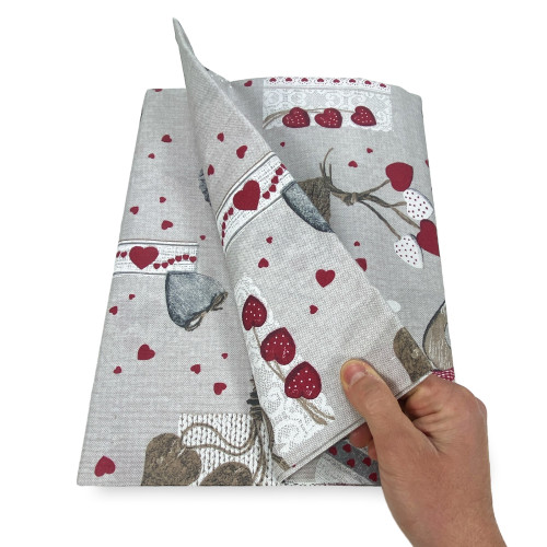 Handtuch COPRITUTTO Gran SCARF Tagesdecke SOFA COVER Stoff TYROLEAN HOLLY