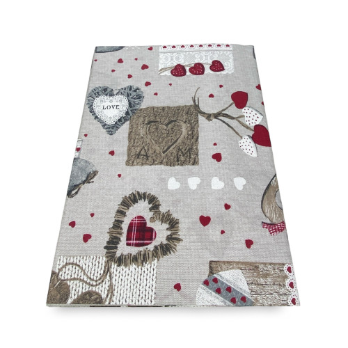 Towel COPRITUTTO Gran SCARF Bedspread SOFA COVER Fabric TYROLEAN HOLLY