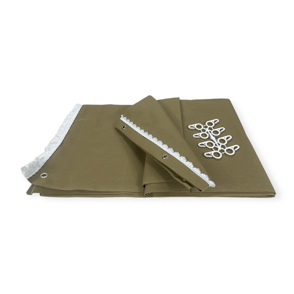 TENDA SOLE DA esterno GIARDINO balcone AVANA Unito in Acrilico CONFEZIONATA in 6 Misure