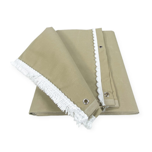 OUTDOOR-MARKISE GARTEN BALKON BEIGE Acryl Uni VERPACKT in 6 Größen