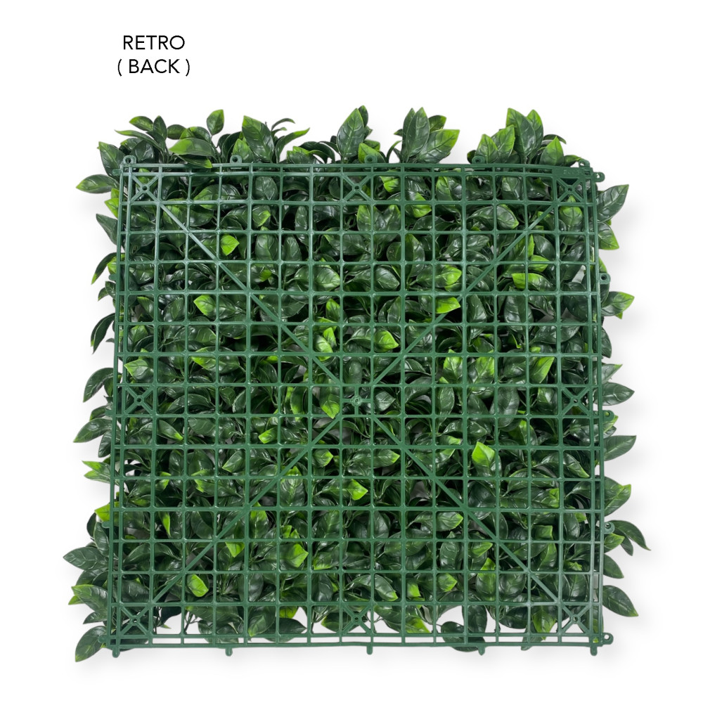 Decorative Artificial Leaf Fake Wall Hedge for Indoor and Outdoor Ornamental Walls and Balconies Peru