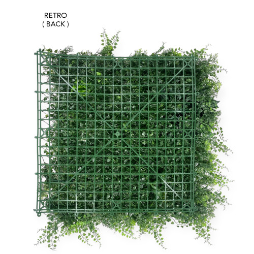 Haie murale artificielle artificielle décorative avec des feuilles pour les murs et les balcons ornementales pour l’intérieur et