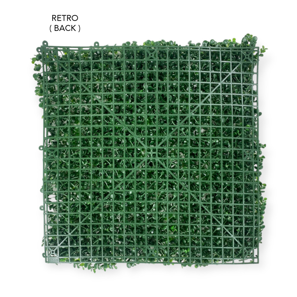 Seto Decorativo de Muro Artificial Falso, con Hojas para Paredes y Balcones Ornamentales para Chile de Interior y Exterior