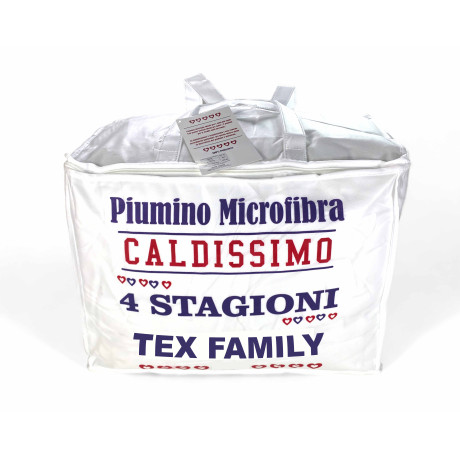 piumino in microfibra 4 stagioni ideale tutto l'anno