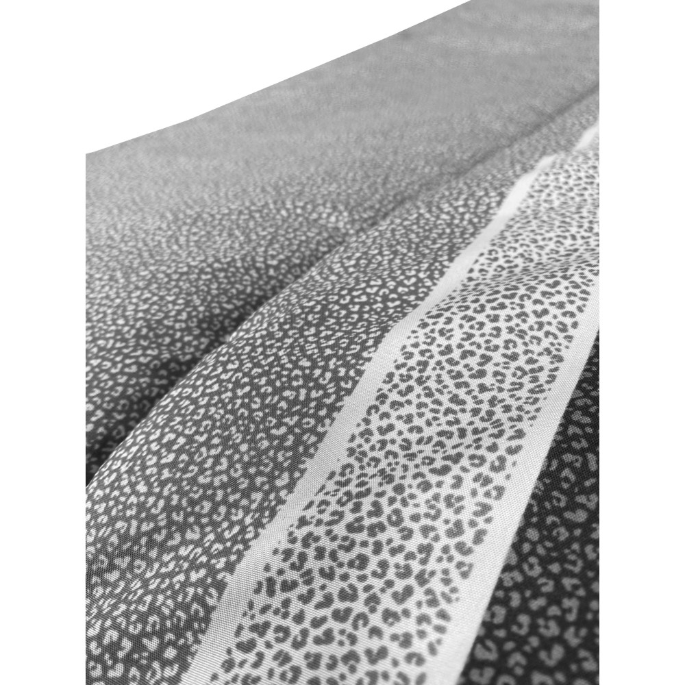 COLCHA ACOLCHADA CON LAZO © DE LUNARES Gris Made in Italy