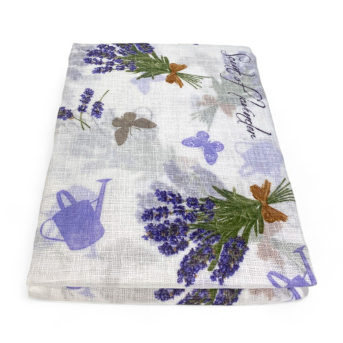 Paar LAVENDER Glasvorhänge cm. 60 von Fenster und Tür