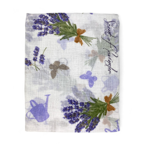 Coppia TENDINA a vetro LAVANDA larga cm. 60 da Finestra e da Porta