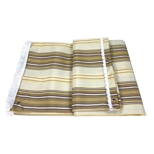 VERTIGO TAUD DE SOLEIL EXTÉRIEUR BALCON JARDIN RIGHINO GRIS TOURTERELLE imperméable et déperlant