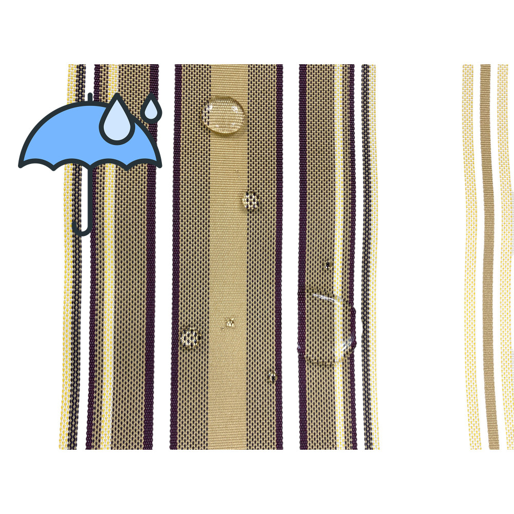 VERTIGO AUSSENMARKISE GARTEN BALKON RIGHINO TAUBENGRAU WASSERDICHT UND WASSERABWEISEND