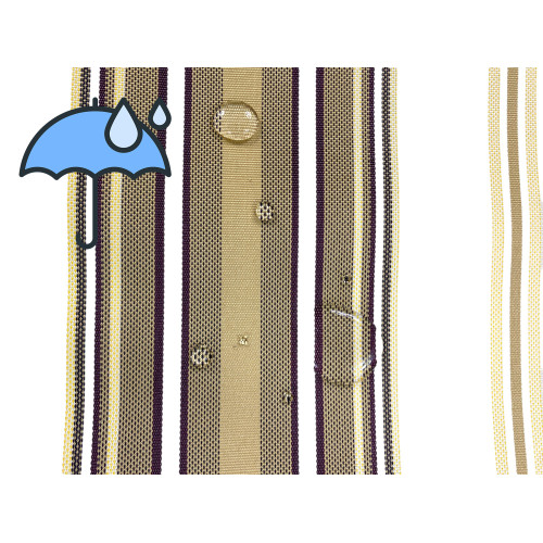 TOLDO EXTERIOR VERTIGO BALCÓN JARDÍN RIGHINO GRIS PALOMA IMPERMEABLE Y REPELENTE AL AGUA