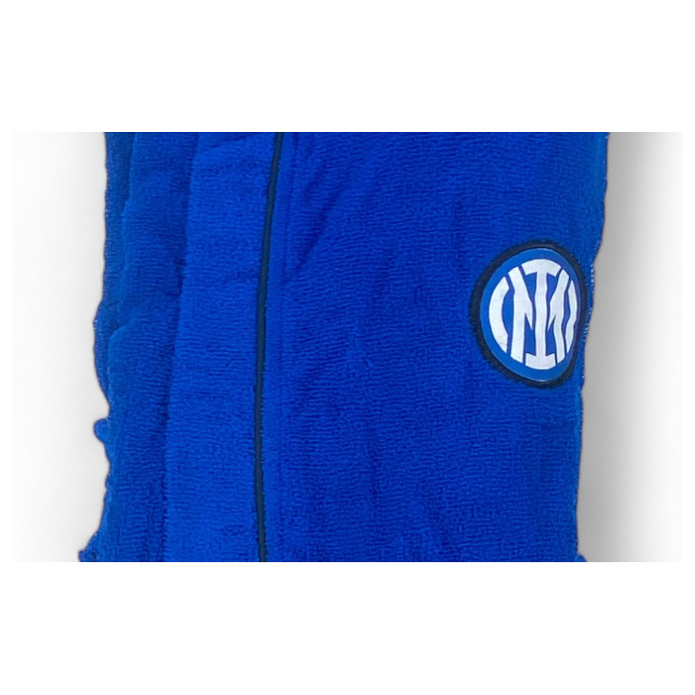 F.C. INTER Original BOY BOY peignoir en micro-éponge avec sac à dos PISCINE