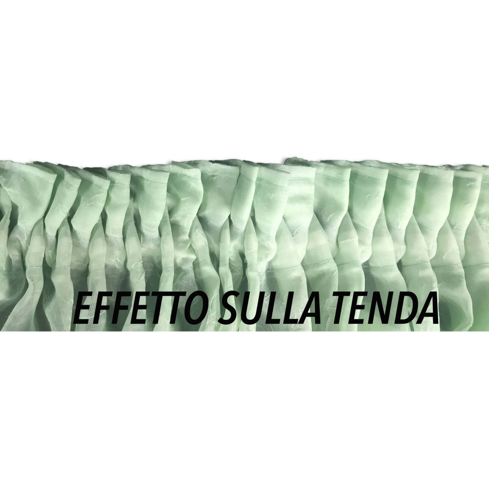 WEBBING for CURTAIN Riloga Curling Curtains mod. ZIG ZAG A Metro