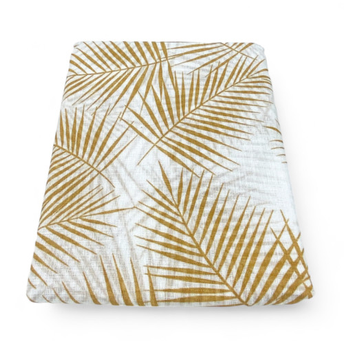 Paar GLASVORHÄNGE OCKERSTIL breit cm. 60 von Fenster und Tür