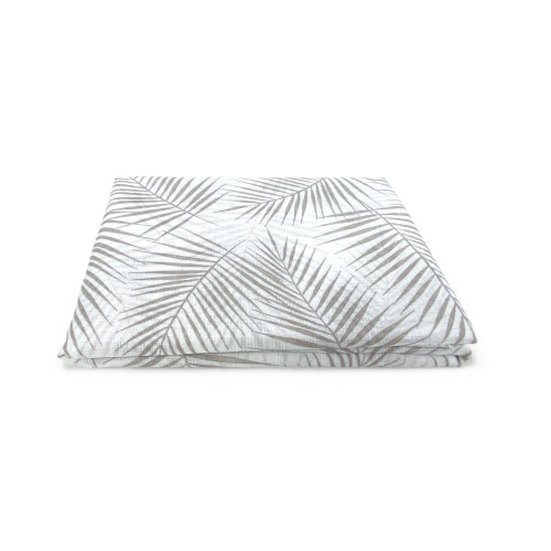 Pair of FOGLIA STYLE BEIGE glass curtain cm. 60 from Window and Door