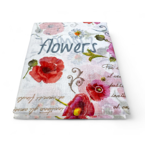 Pair of POPPIES glass curtain cm wide. 60 from Window and Door