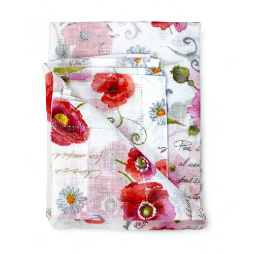 Pair of POPPIES glass curtain cm wide. 60 from Window and Door