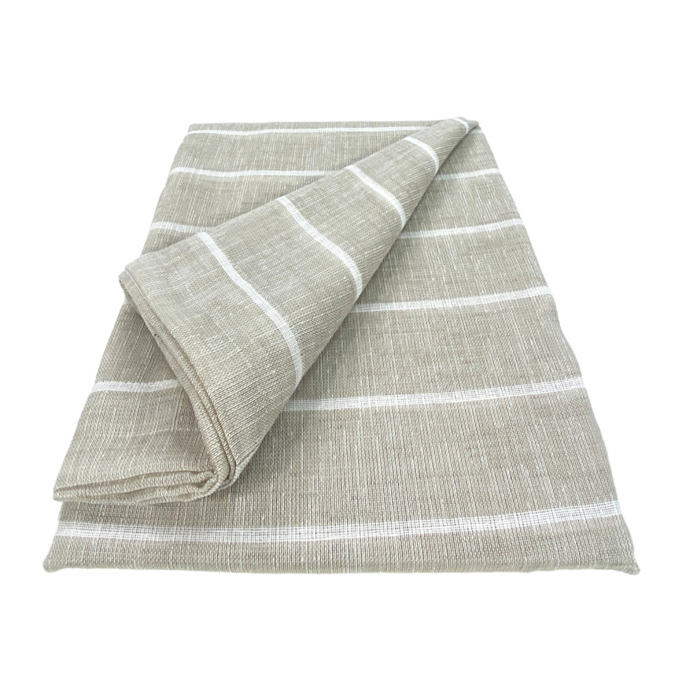 PAIRE DE RIDEAUX EN VERRE MODERNE 45 ou 60 ou 85 Beige RIGHINE