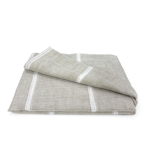 PAIRE de rideaux en VERRE MODERNE 45 ou 60 ou 85 de large Ajour Beige