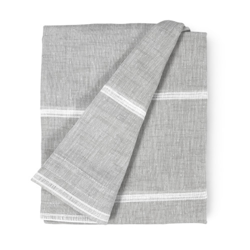 PAIR OF MODERN GLASS curtain 45 or 60 or 85 wide Ajour Grey