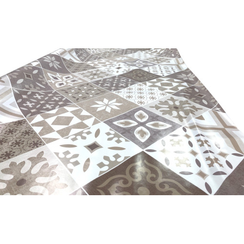 LIMA © DE MANTEL de lona encerada plastificada hidrófugo de PVC MAJOLICA Arena Made in Italy