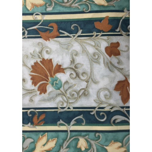 TISSU MEUBLES COPRITUTTO GRANDE ÉCHARPE COUVRE-LIT Couverture de canapé TISSU IVY GREEN