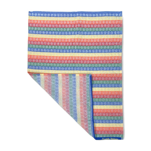 Set di 6 Strofinacci Cucina Cotone - Strofinacci Cucina Spugna Multicolor - Canovacci Cucina Artigianali Made in Italy - 50x70cm