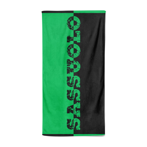 Sassuolo Large Beach Towel 90x170 cm, Terry Beach Towel, Beach Towel for Fans, Pool Towel for Men and Women