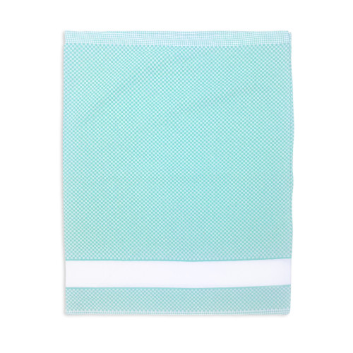 EasyZip Bolsa de Jardín de Infantes con Nombre - Aida Lona para Bordar - Bolsa de Algodón Puro, disponible en 9 Colores, Resiste