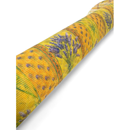 Zanzariera a Metro Lavanda Provenzale, Rete Rombo, 150 cm Altezza, Protezione Anti Insetti, Facile Installazione, Made in Italy