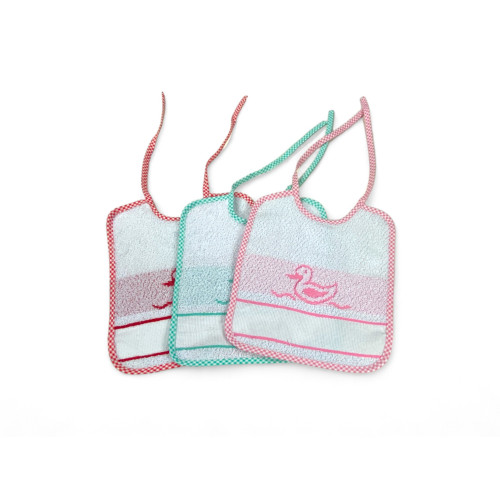 SET DE BABERO PARA NIÑA AMAPOLA FEMENINA © cm. Pinza 20x24 con cordones y lona AIDA