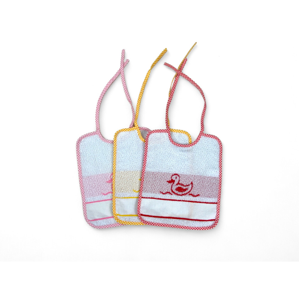 LÄTZCHEN-SET FÜR MÄDCHEN FRAUEN MOHN © cm. 20x24 Knebel mit Schnürsenkeln und AIDA Canvas