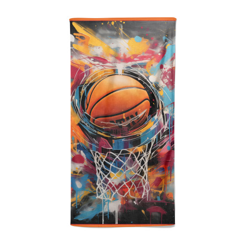 Large Basket Beach Towel, 90x170 cm, Soft Terry Beach Towel, Terry Beach Towel for Men and Women, Ideal for Travel