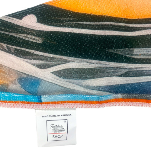 Large Basket Beach Towel, 90x170 cm, Soft Terry Beach Towel, Terry Beach Towel for Men and Women, Ideal for Travel