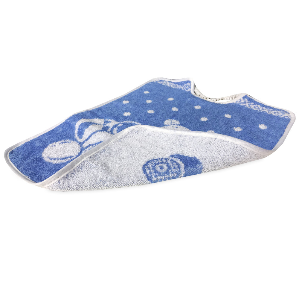 SET DE BAVOIR POUR GARÇONS ET FILLES MINI © JACK cm. Bâillon 26x34 avec élastique en pur coton