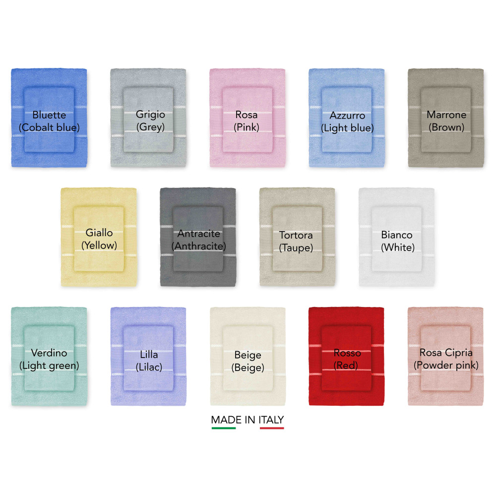 Set Handtücher Frottee Aida Canvas zum Sticken Kreuzstich 1+1 Gesicht und GAST mit kostenlosem Garn