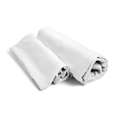 1 + 1 ensemble de serviettes en microfibre pour le visage et les invités, ultra absorbant, léger, à séchage rapide pour la maiso