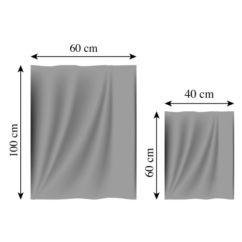 1+1 Juego de toallas de microfibra para rostro e invitado, ultra absorbente, ligero, de secado rápido para casa, gimnasio y viaj