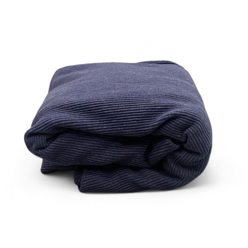 Copridivano Blu Unito Elasticizzato New York, Antigraffio, per Divani con Braccioli, Telo Divano Universale, Made in Italy