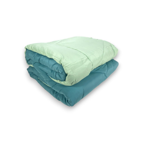 Caldo double-sided double duvet green 300 gr/sqm - Warm and soft winter duvet 250x250 cm