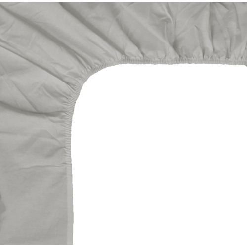 FLANNEL FITTED SHEET Grey Flannel Fior di Flonella © ALL SIZES