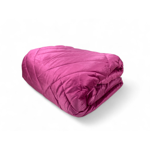 Double couette d’hiver chaude et douce effet plume « Intreccio », en velours de luxe, rembourrage 280g, 260x260 cm