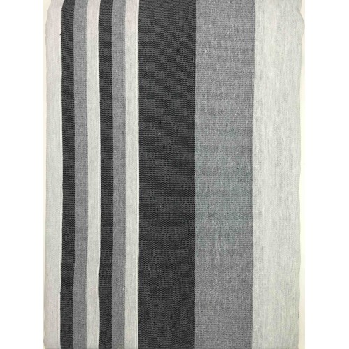 TISSU MEUBLES COPRITUTTO GRANDE ÉCHARPE COUVRE-LIT Couverture de canapé KIARA NOIR