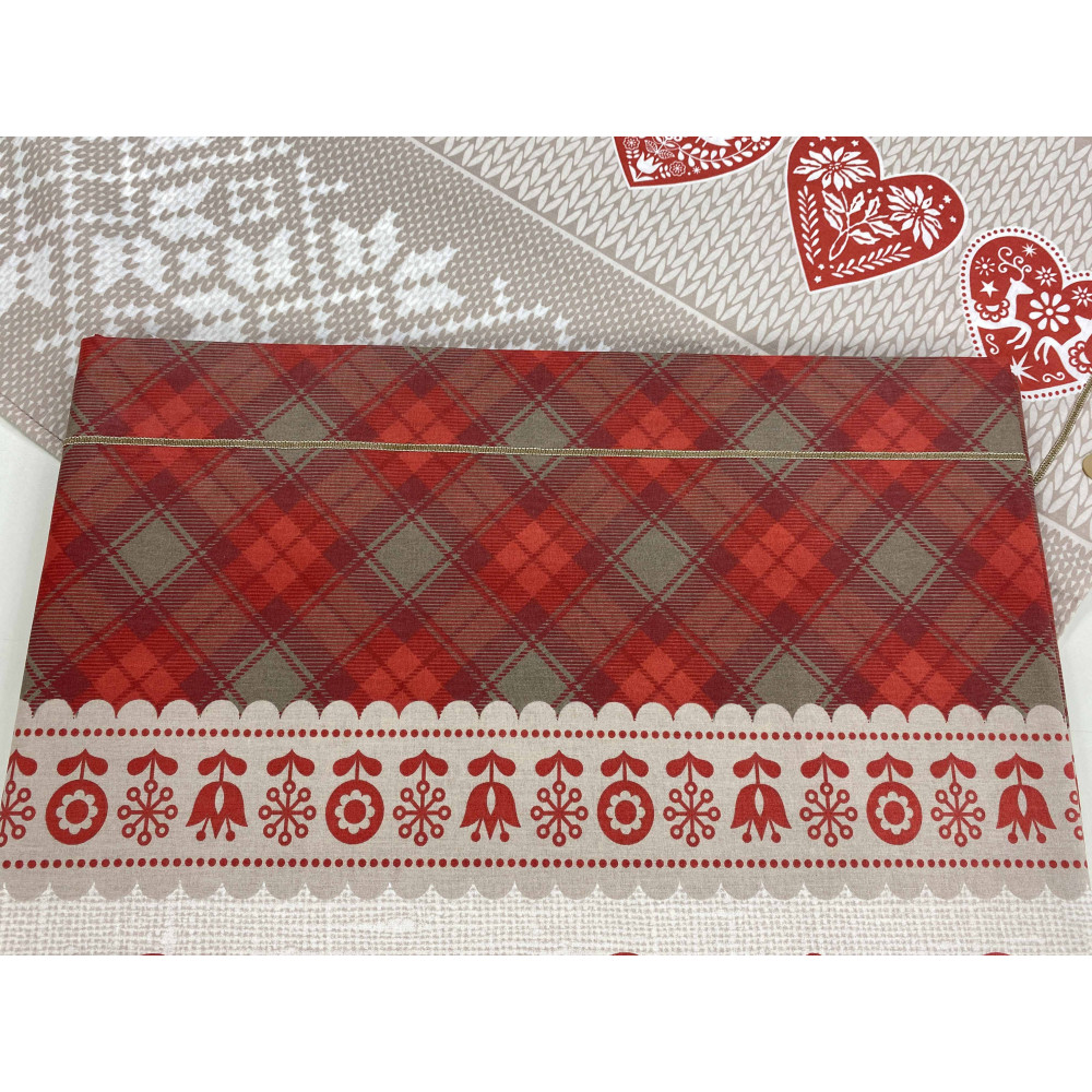 Housse de couette double en flanelle 250x200 cm « Sleeping Time » - Mezzenile | Style tyrolien, chaleureux et fabriqué en Italie