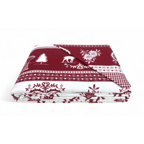 Funda Nórdica Doble Franela 250x200 cm "Sleeping Time" - Tirol | Cálido, suave y hecho en Italia