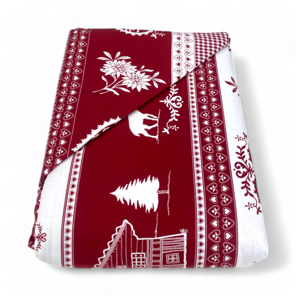 Funda Nórdica Doble Franela 250x200 cm "Sleeping Time" - Tirol | Cálido, suave y hecho en Italia