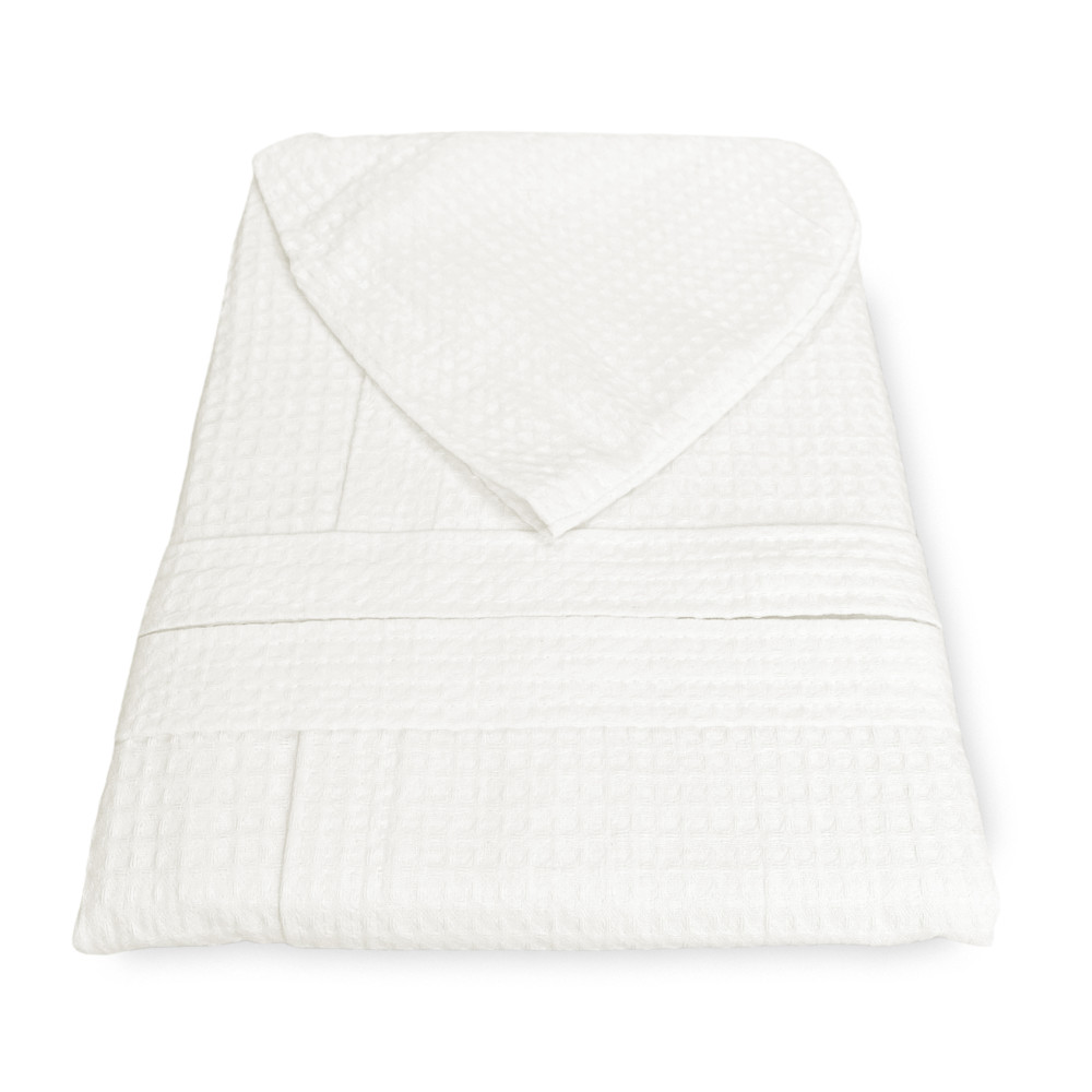 ACCAPPATOIO Nido Ape BEE© in Puro cotone con Cappuccio da Adulto Colore Latte